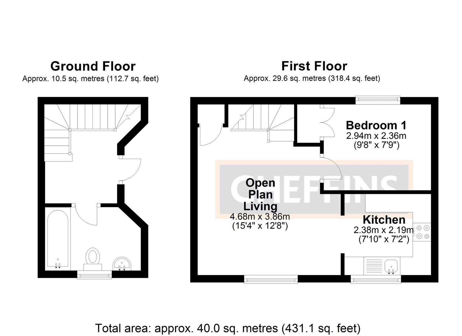 1 Bedroom for sale in Witchford Cheffins Ely Sales